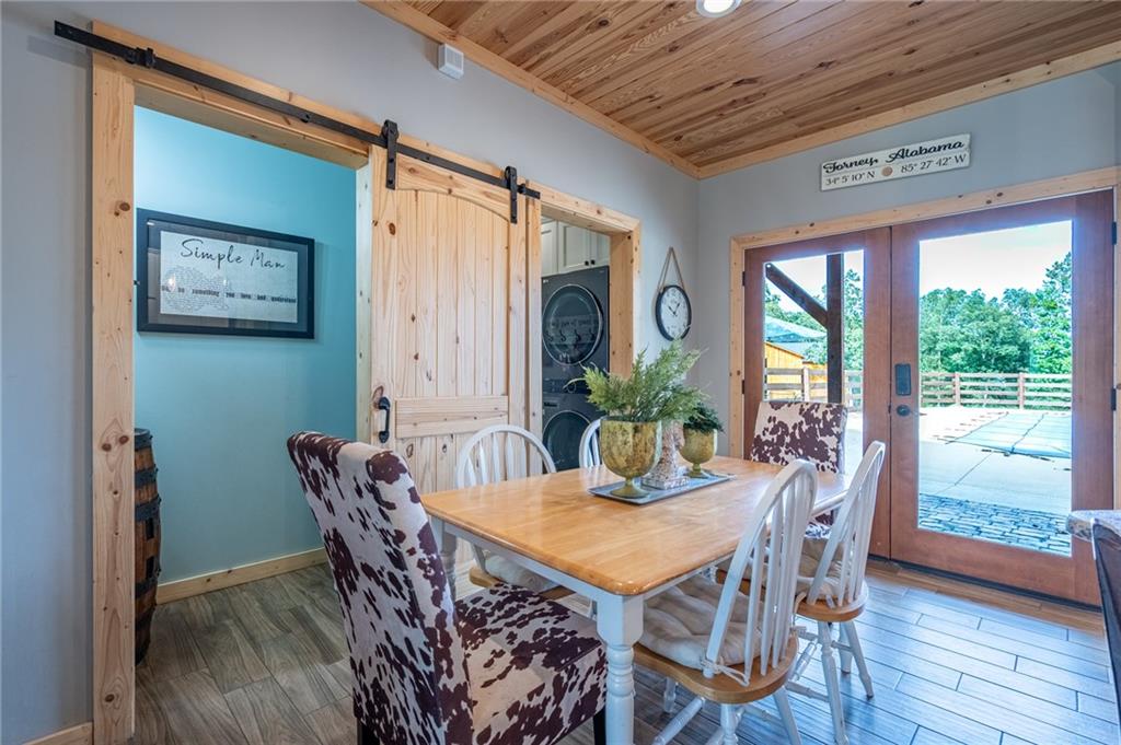 286 County Road 28 Centre, AL 35960 - Photo 7 of 50 a view of a dining room with furniture window and wooden floor