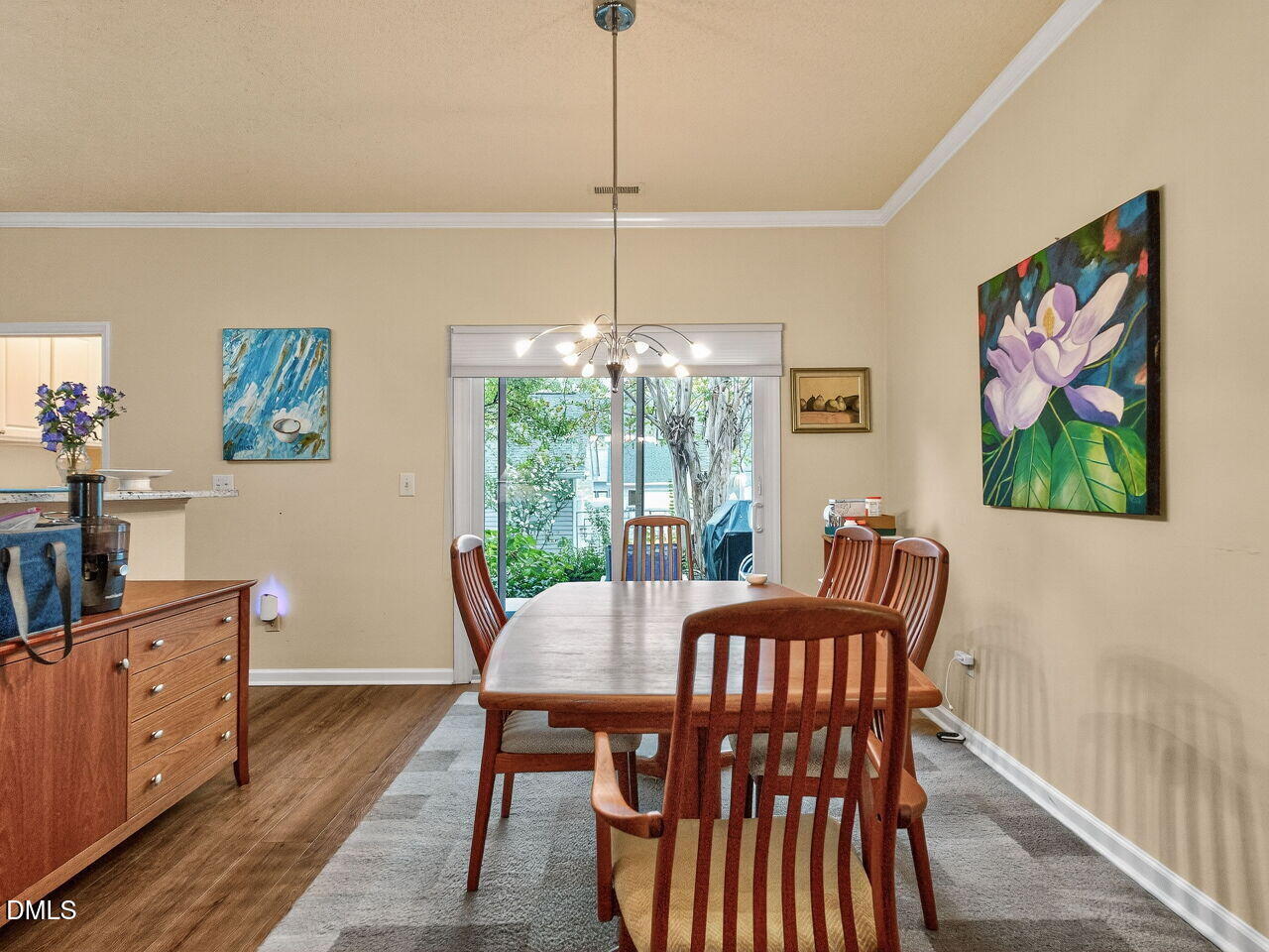 2658 Garden Knoll Lane Raleigh, NC 27614 - Photo 6 of 29 a view of a dining room with furniture window and outside view