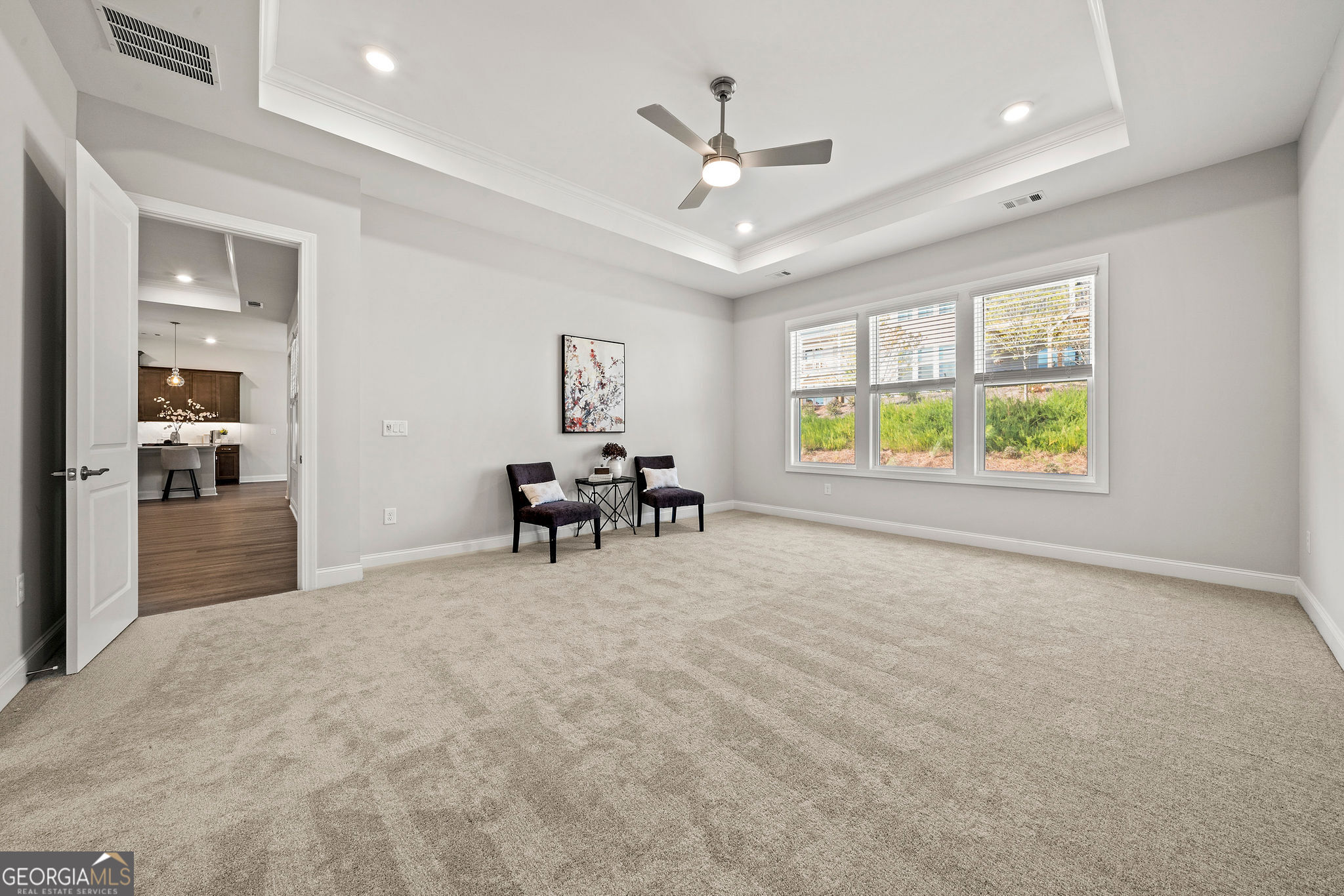 68 Ballyfin Way Newnan, GA 30263 - Photo 11 of 46 a view of an empty room with a window