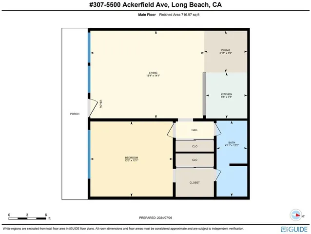 $315,000 | 5500 Ackerfield Avenue, Unit 307, Long Beach, CA 90805