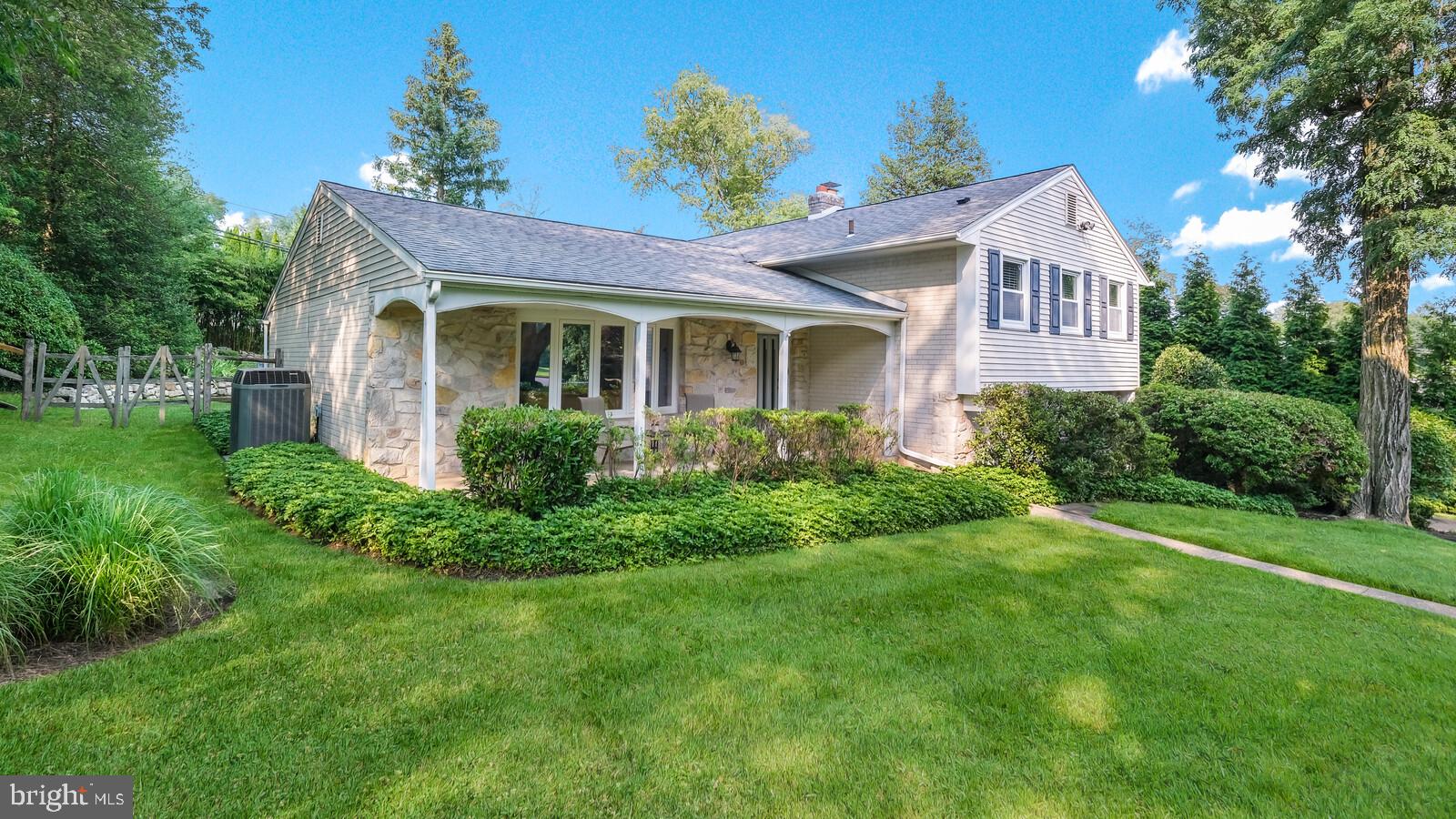 999 George Road Jenkintown, PA 19046 - Photo 4 of 44 Beautiful stone front with porch