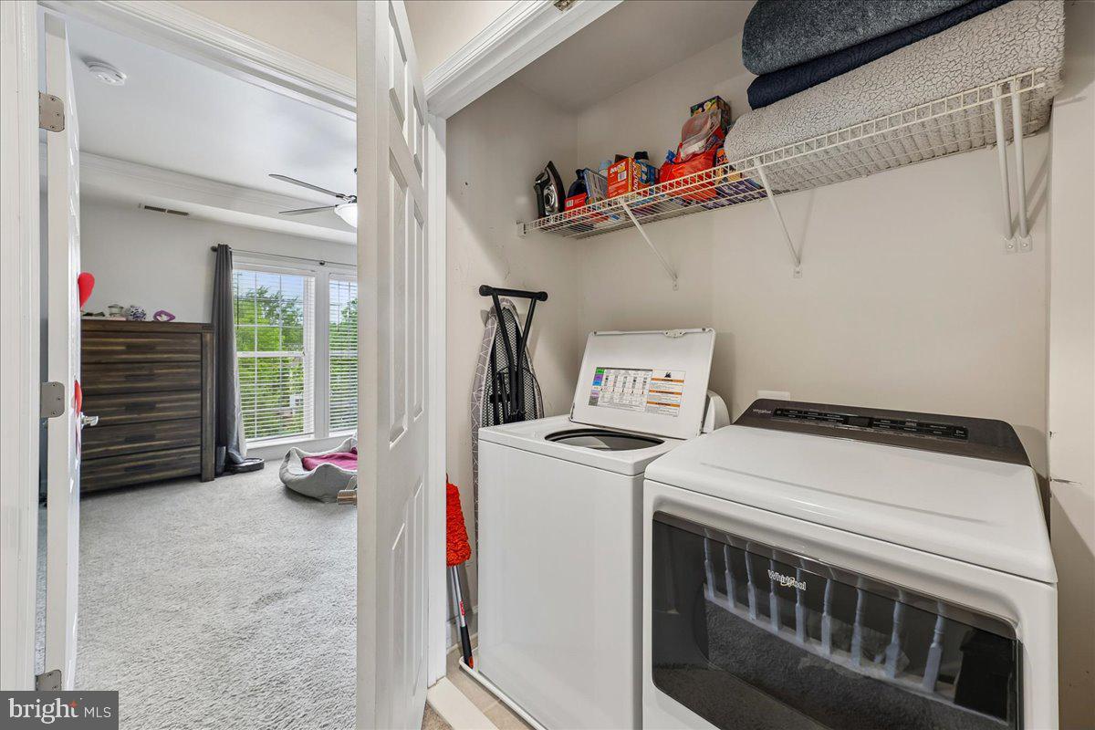 9276 Laurel Ridge Crossing Road Lorton, VA 22079 - Photo 23 of 43 Laundry nook with natural light.