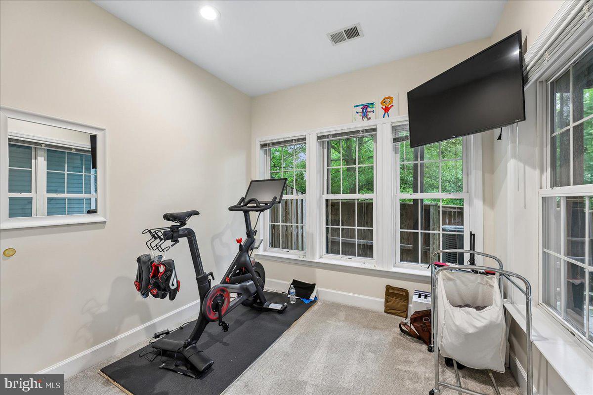 9276 Laurel Ridge Crossing Road Lorton, VA 22079 - Photo 6 of 43 Bright and airy home gym retreat.