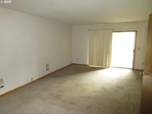 a view of empty room
