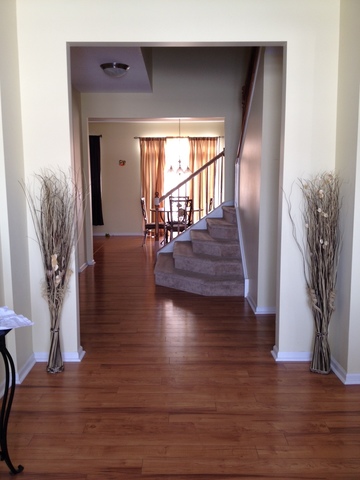 3075 Patterson Road Montgomery, IL 60538 - Photo 3 of 6 a view of entryway and hall with wooden floor