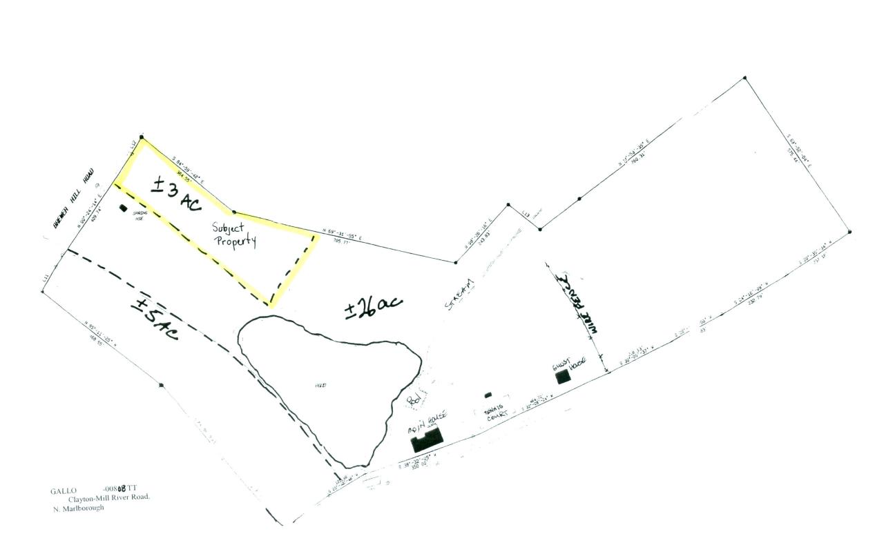 Brewer Hill Rd Road Southfield, MA 01259 - Photo 2 of 2 Map