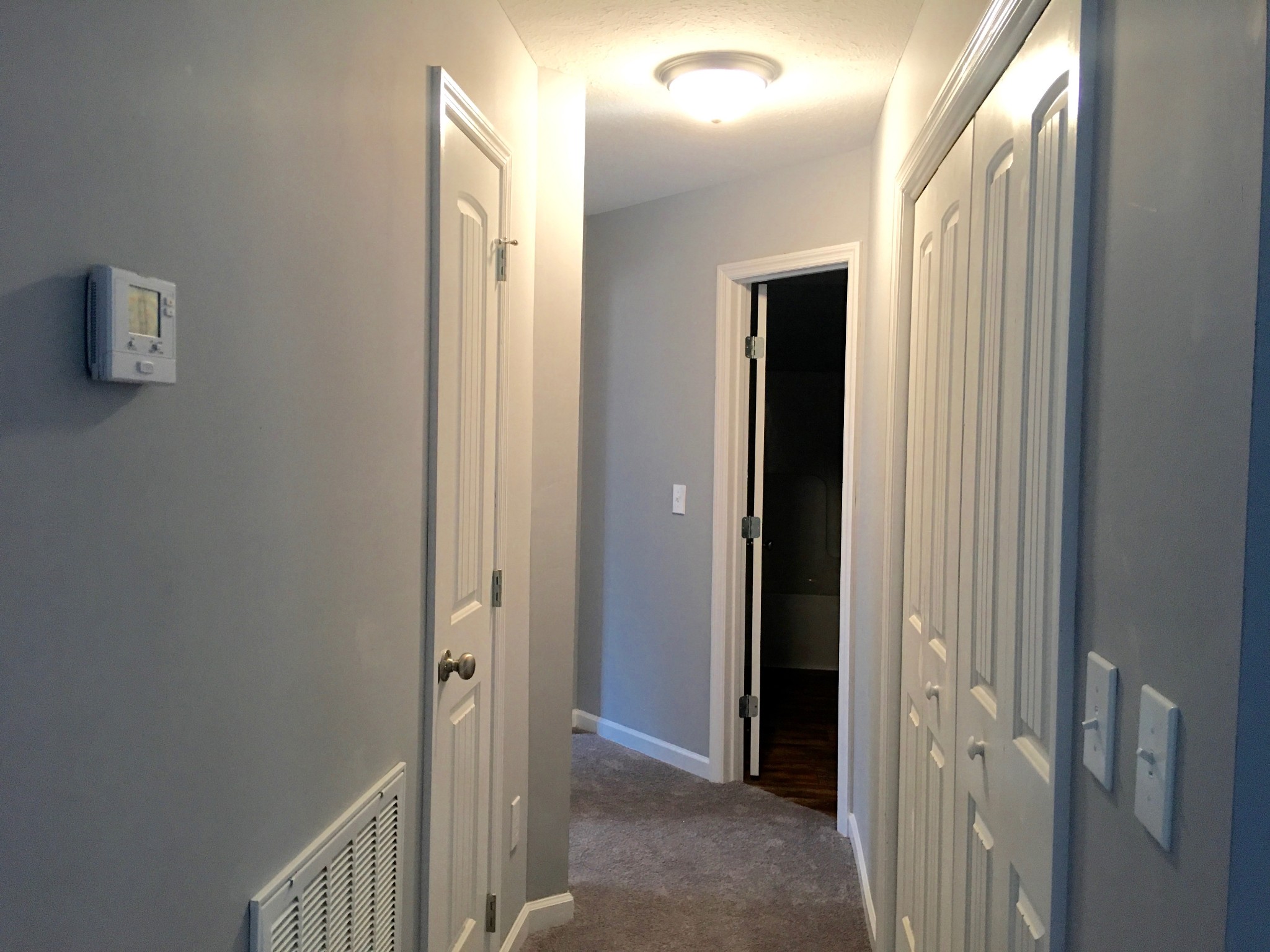 152 Limestone Road Elora, TN 37328 - Photo 17 of 18 a view of a hallway with closet and a bathroom