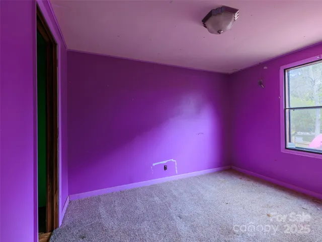 a view of empty room