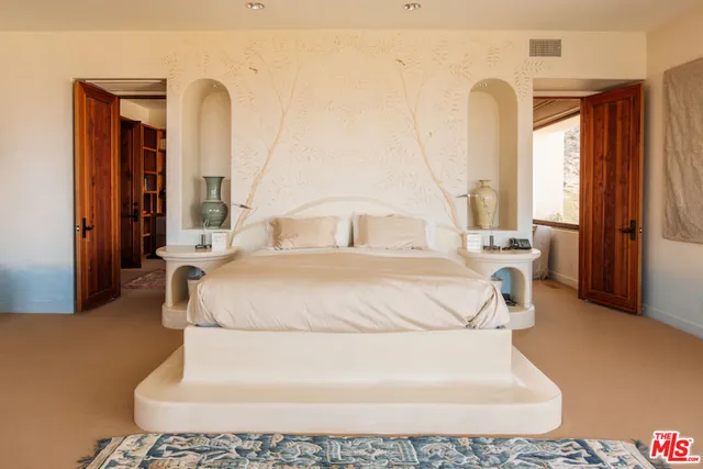 a room with furniture and a window