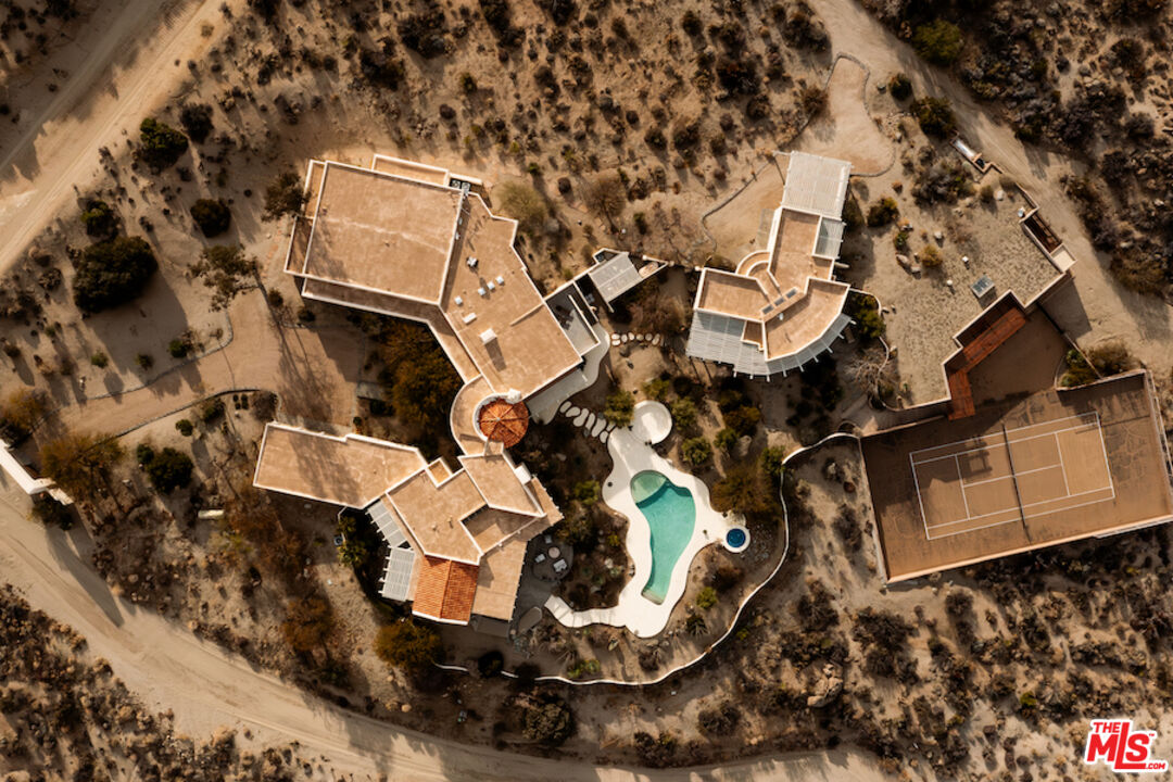57425 Palm Seco Circle Mountain Center, CA 92561 - Photo 61 of 61 an aerial view of a house with a yard