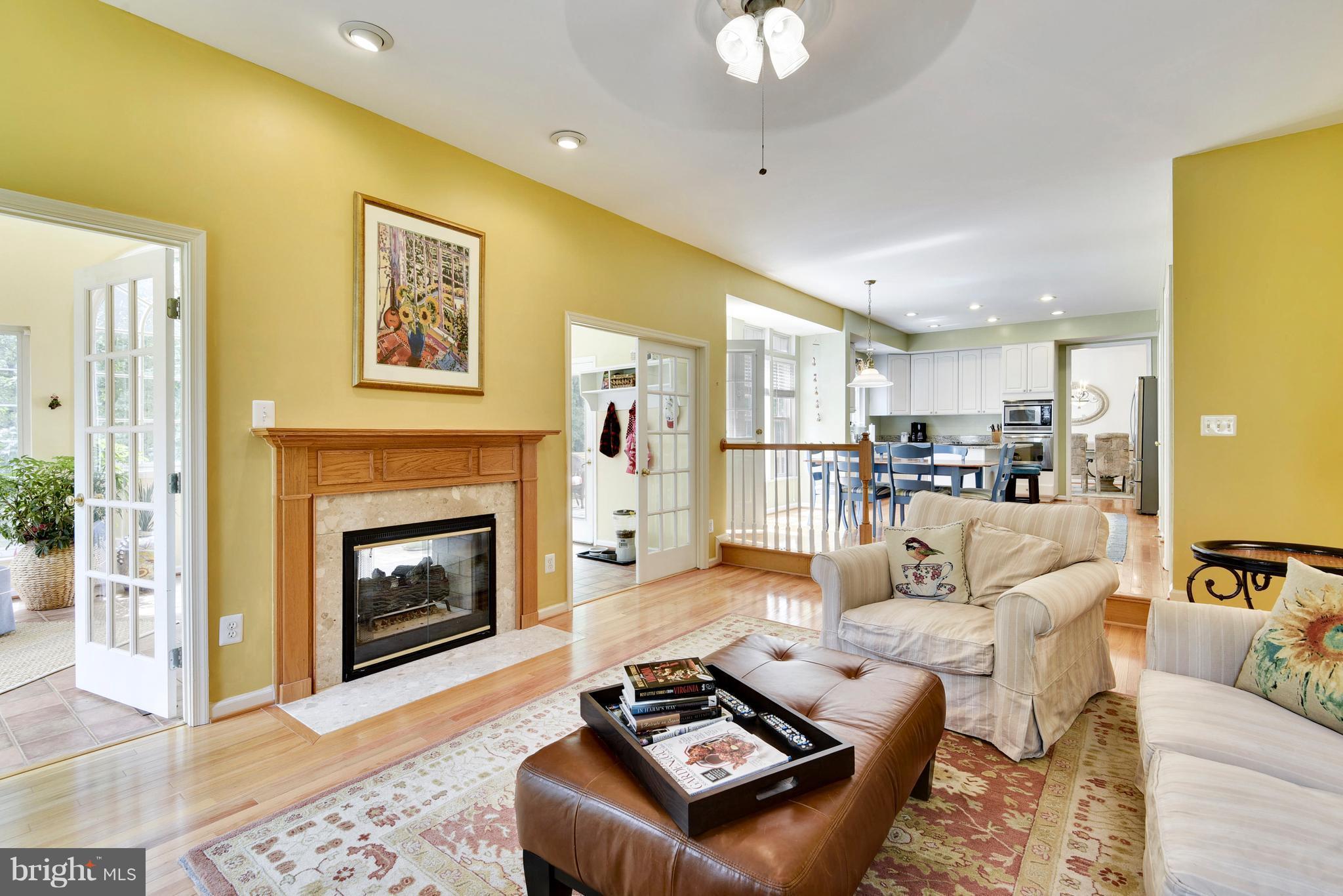 6729 Catskill Road Lorton, VA 22079 - Photo 11 of 30 Family Room w/Gas Fireplace