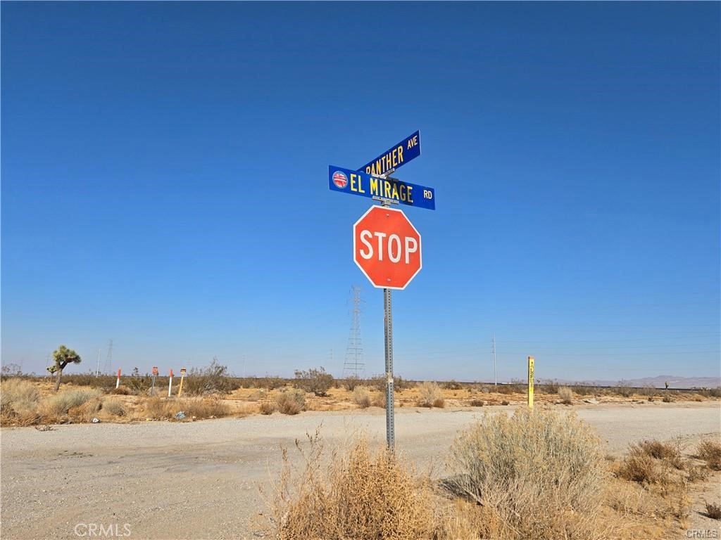 0 El Mirage Road Adelanto, CA 92301 - Photo 3 of 4 a view of a street with a building in the background