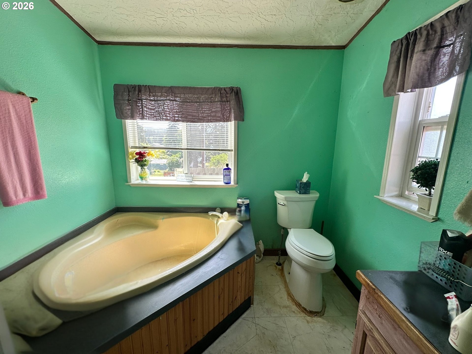 4821 Northeast 50th Street Neotsu, OR 97364 - Photo 9 of 19 a bathroom with a toilet and a sink