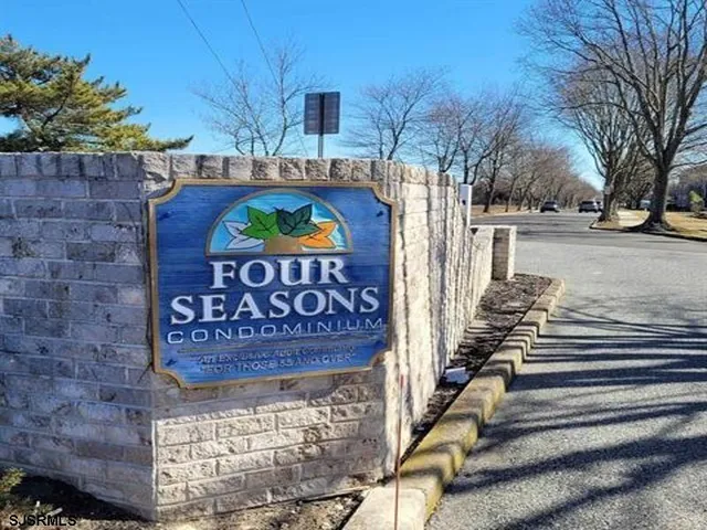 a view of street sign