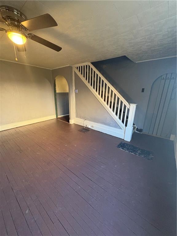 5 1st Street Star Junction, PA 15482 - Photo 4 of 20 a view of an empty room with stairs