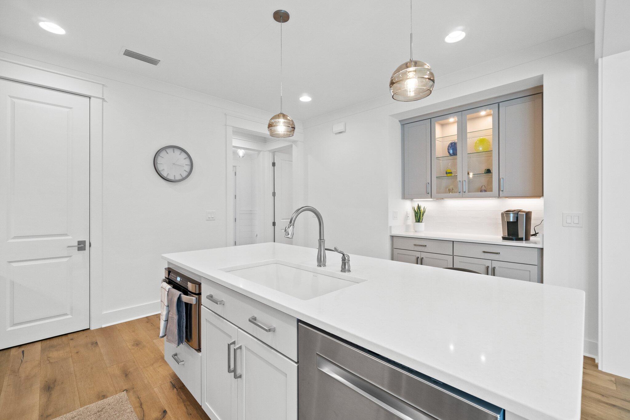 95 Log Landing St Inlet Beach Inlet Beach, FL 32461 - Photo 11 of 59 a spacious bathroom with a sink and a mirror