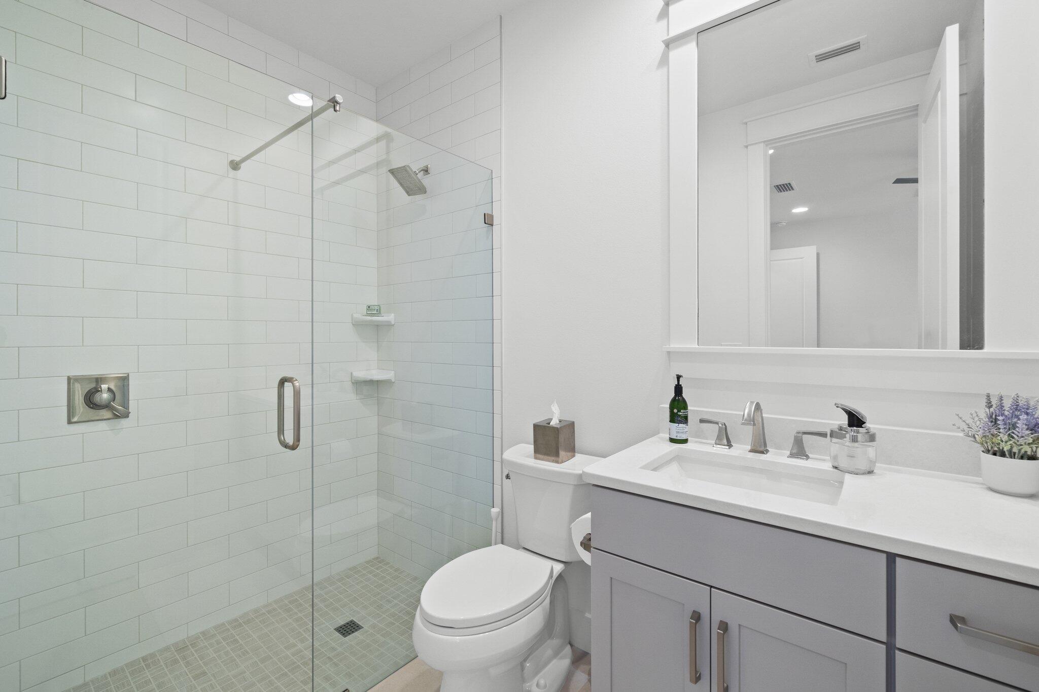 95 Log Landing St Inlet Beach Inlet Beach, FL 32461 - Photo 27 of 59 a bathroom with a sink toilet vanity and shower