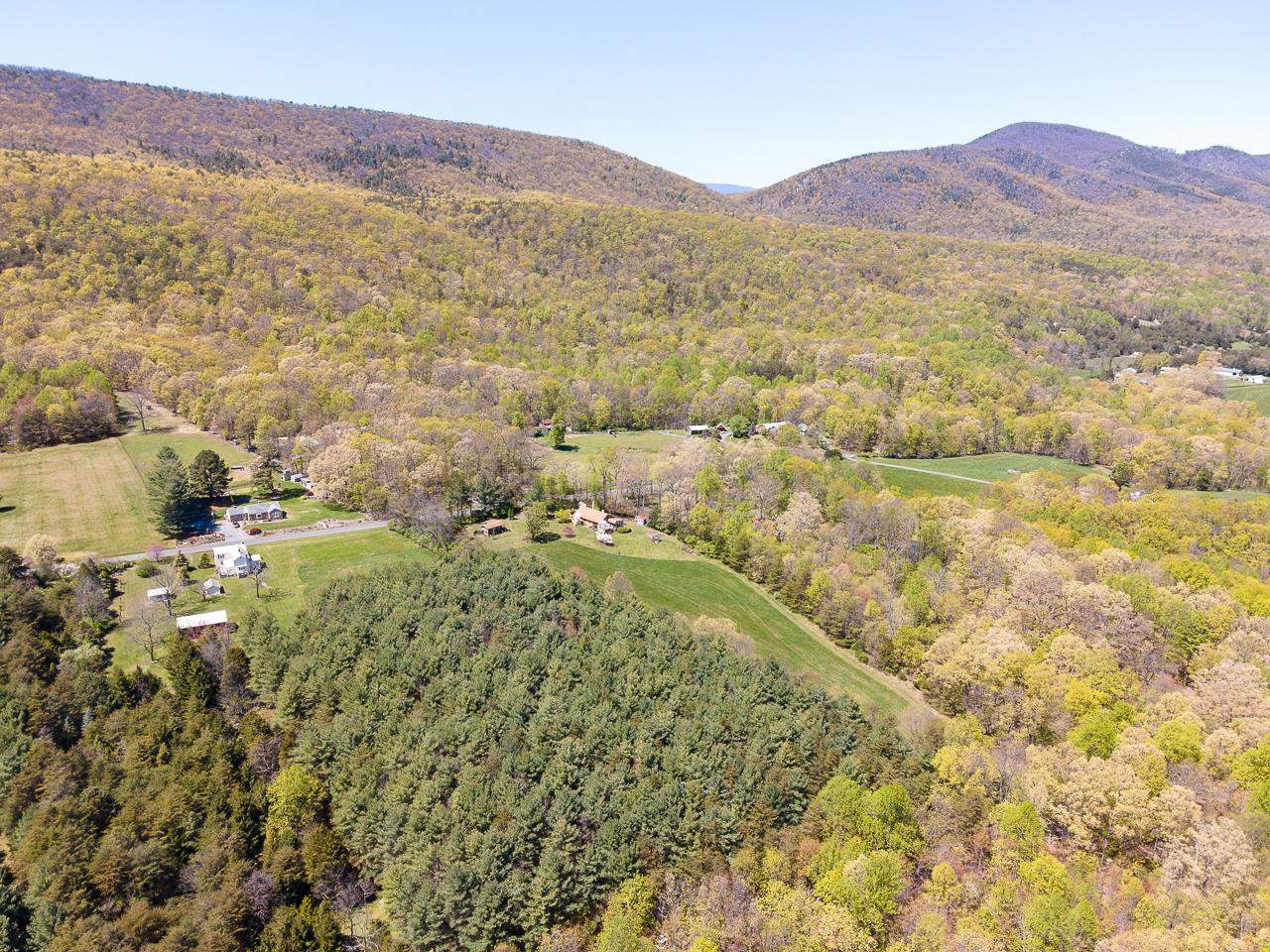 1076 Fort Valley Road Fort Valley, VA 22652 - Photo 51 of 54 a view of a lush green hillside and houses