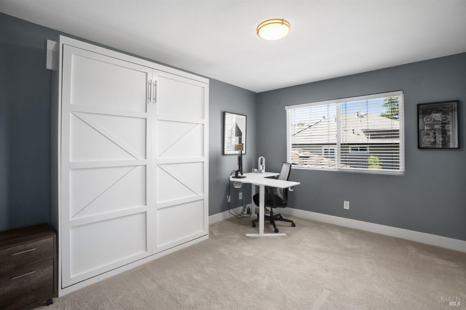 5909 Featherlight Place Santa Rosa, CA 95409 - Photo 30 of 50 Built-in wall bed tucks away when not in use.