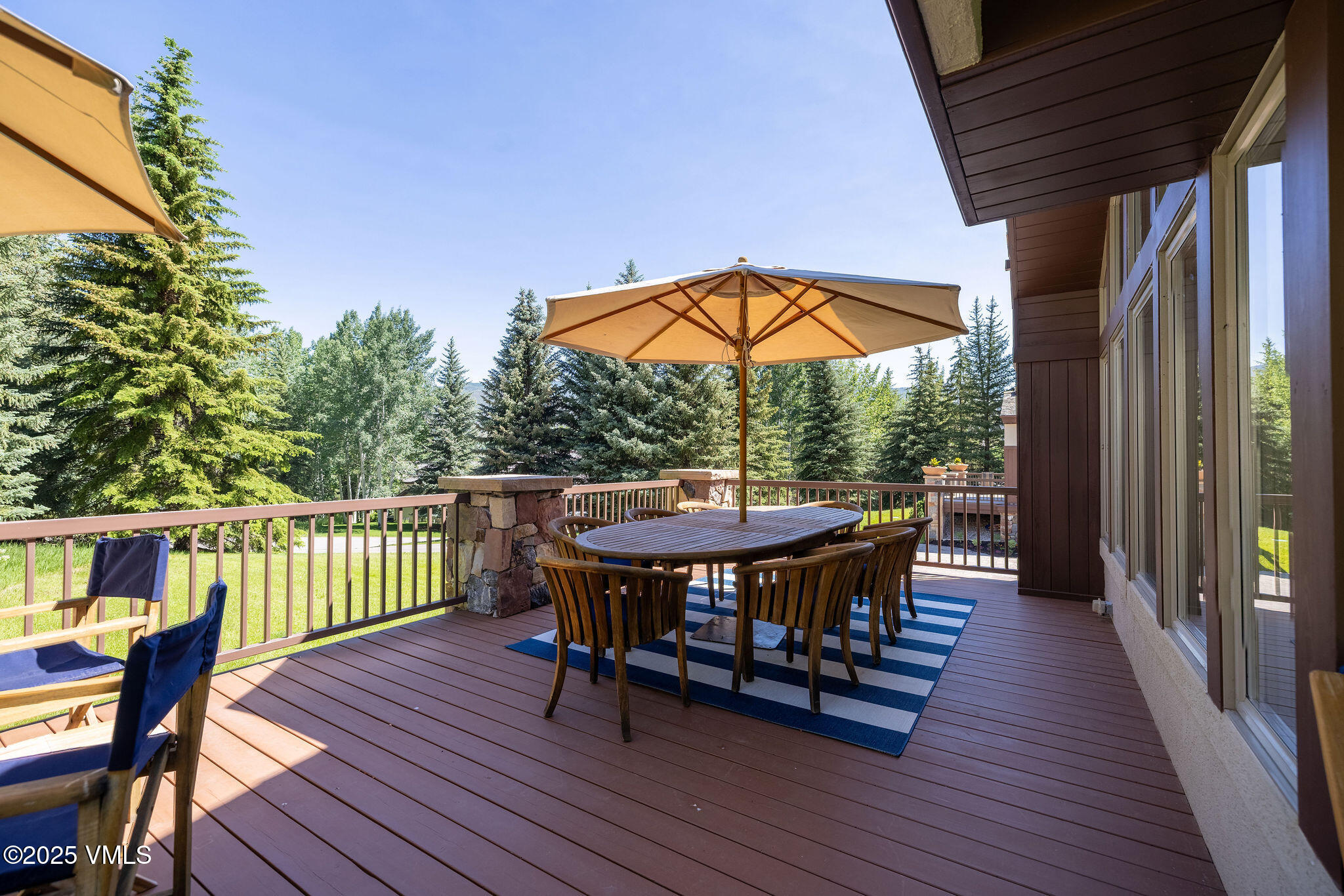51 Hillside Court Edwards, CO 81632 - Photo 37 of 39 a view of balcony with furniture and umbrella