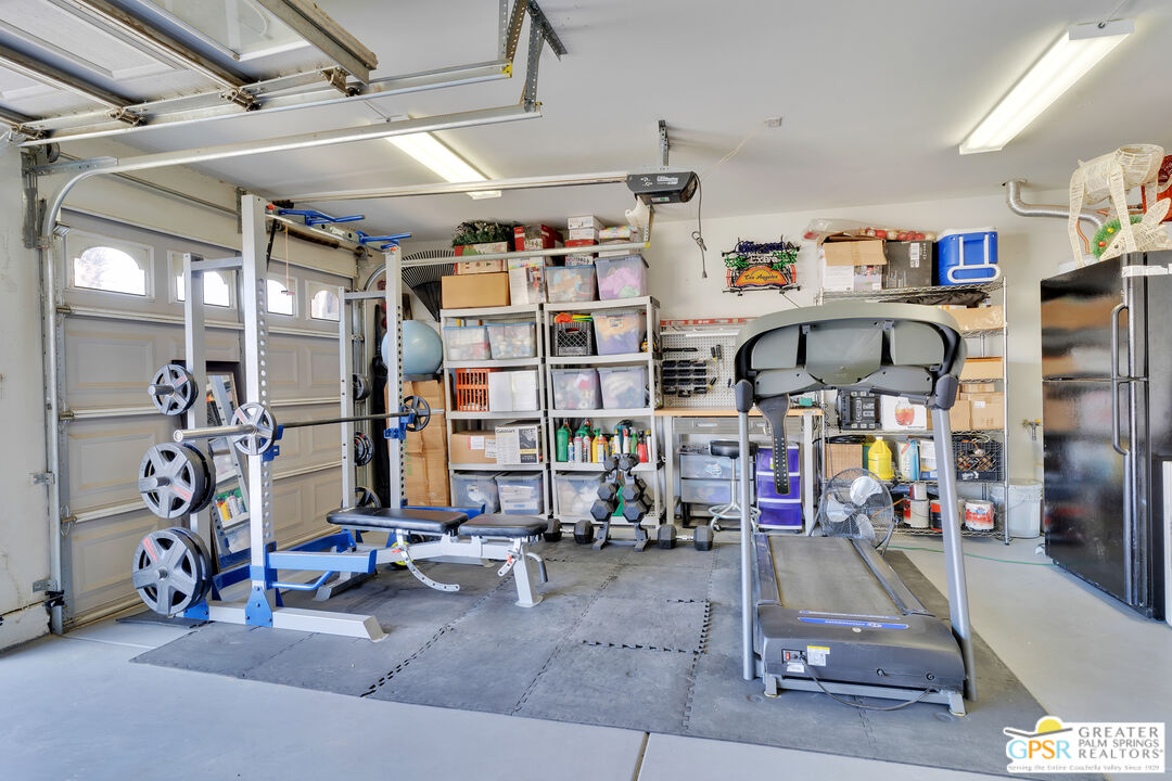 68315 Riviera Road Cathedral City, CA 92234 - Photo 30 of 33 a view of a room with gym equipment
