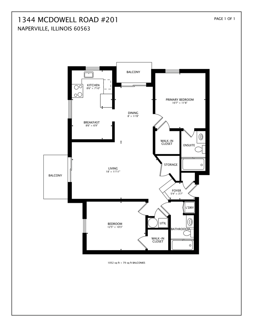 1344 McDowell Road, Unit 201 Naperville, IL 60563 - Photo 21 of 30 Gallery Image 21