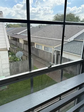 a view of a balcony