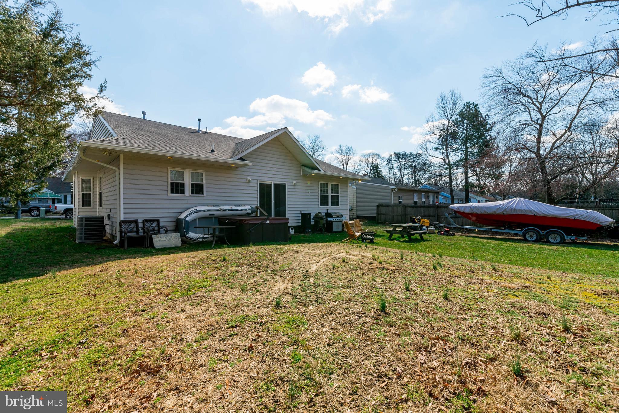 28 Brookfield Road Pasadena, MD 21122 - Photo 25 of 28 Exterior (Rear) enough room to store a boat