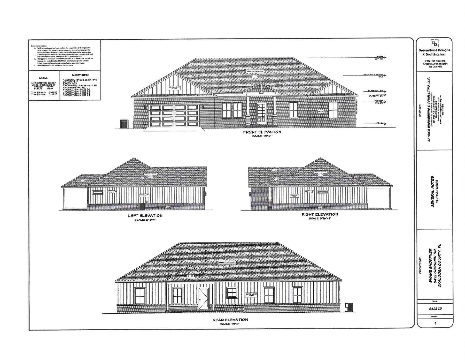 5496 Goodwin Road Crestview, FL 32539 - Photo 1 of 45 1