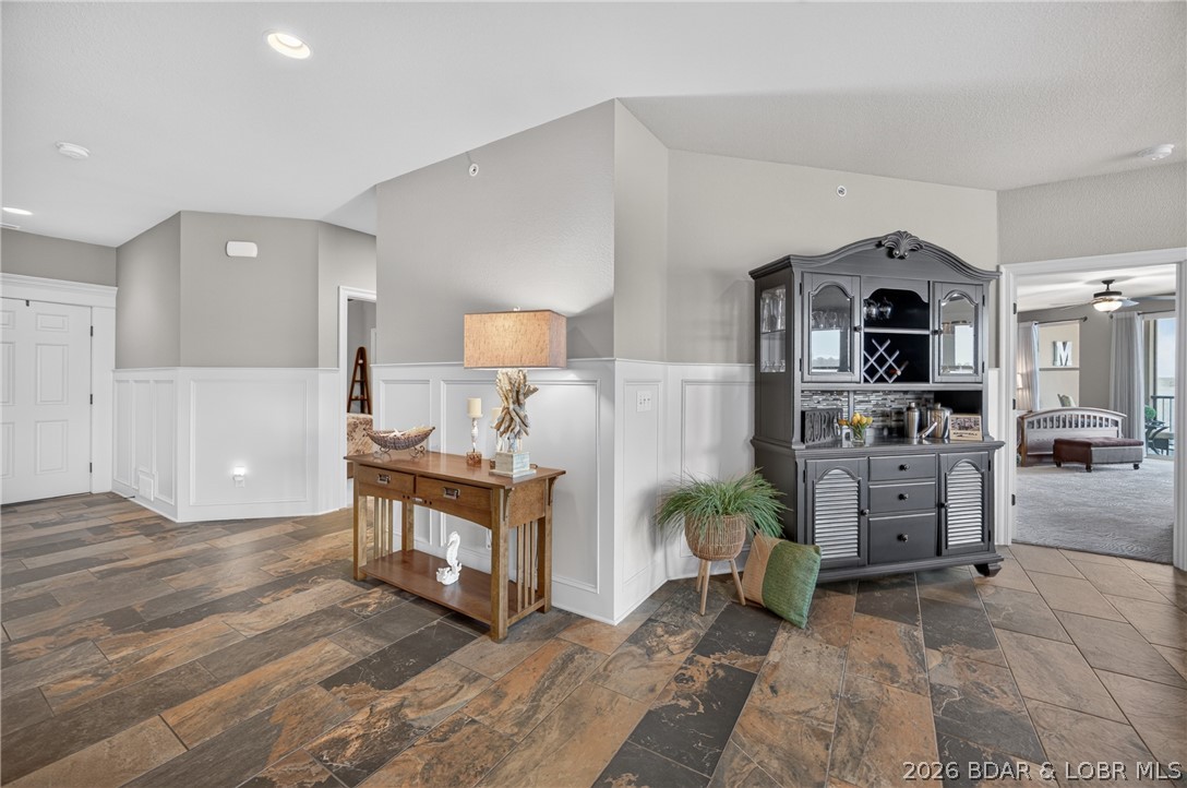 3168 Twin Rivers Point, Unit 2B Camdenton, MO 65020 - Photo 26 of 92 Foyer & Dry Bar Area. The Door to the Right Access