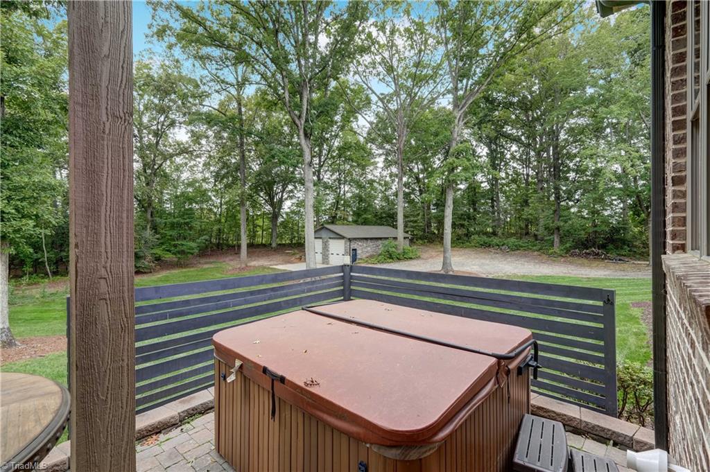 2733 Pleasant Ridge Road Summerfield, NC 27358 - Photo 21 of 41 Hot tub conveys or seller will move