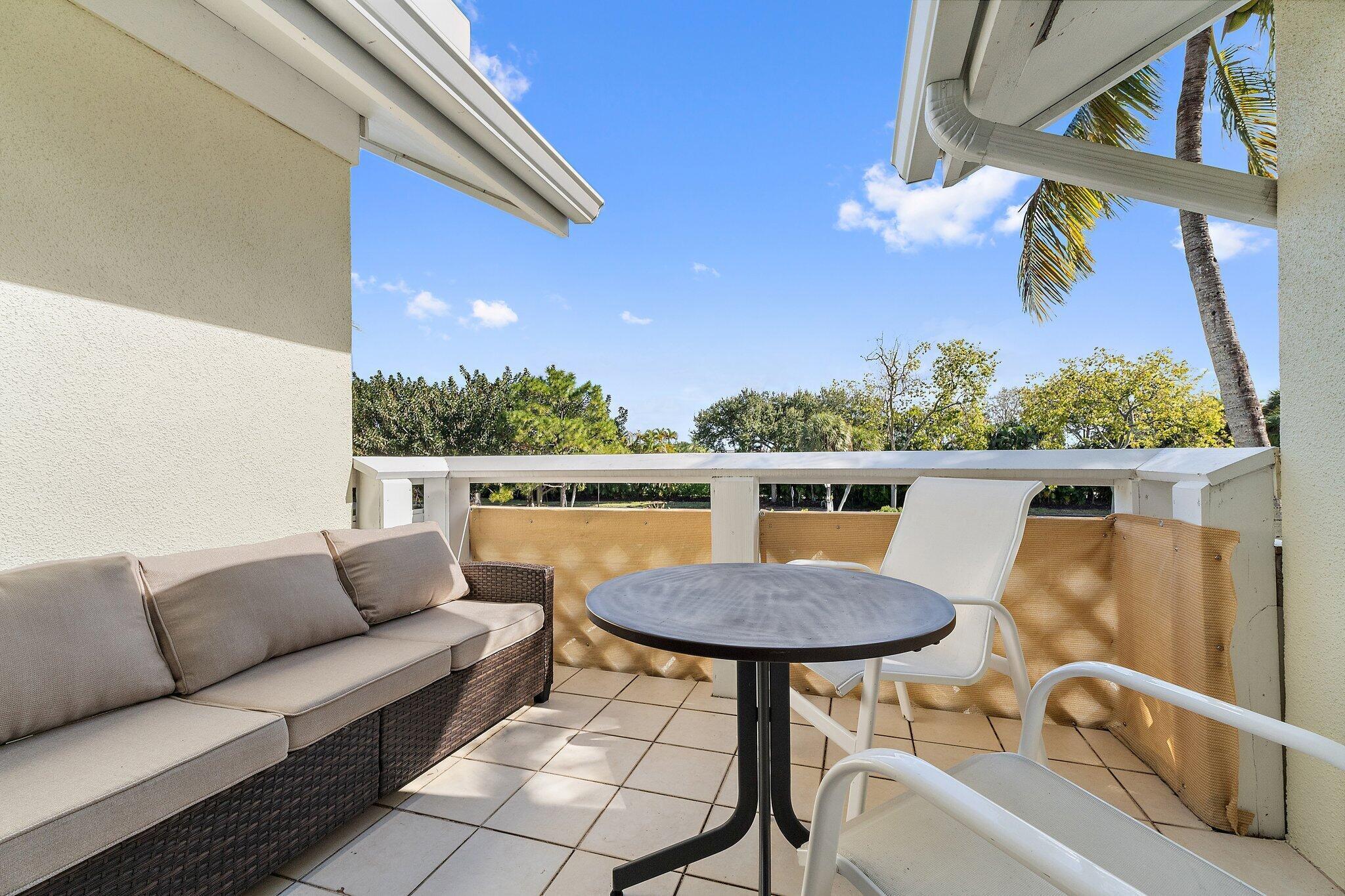 353 Highway 1, Unit C7 Jupiter, FL 33477 - Photo 34 of 45 a balcony view with a sink and a potted plant