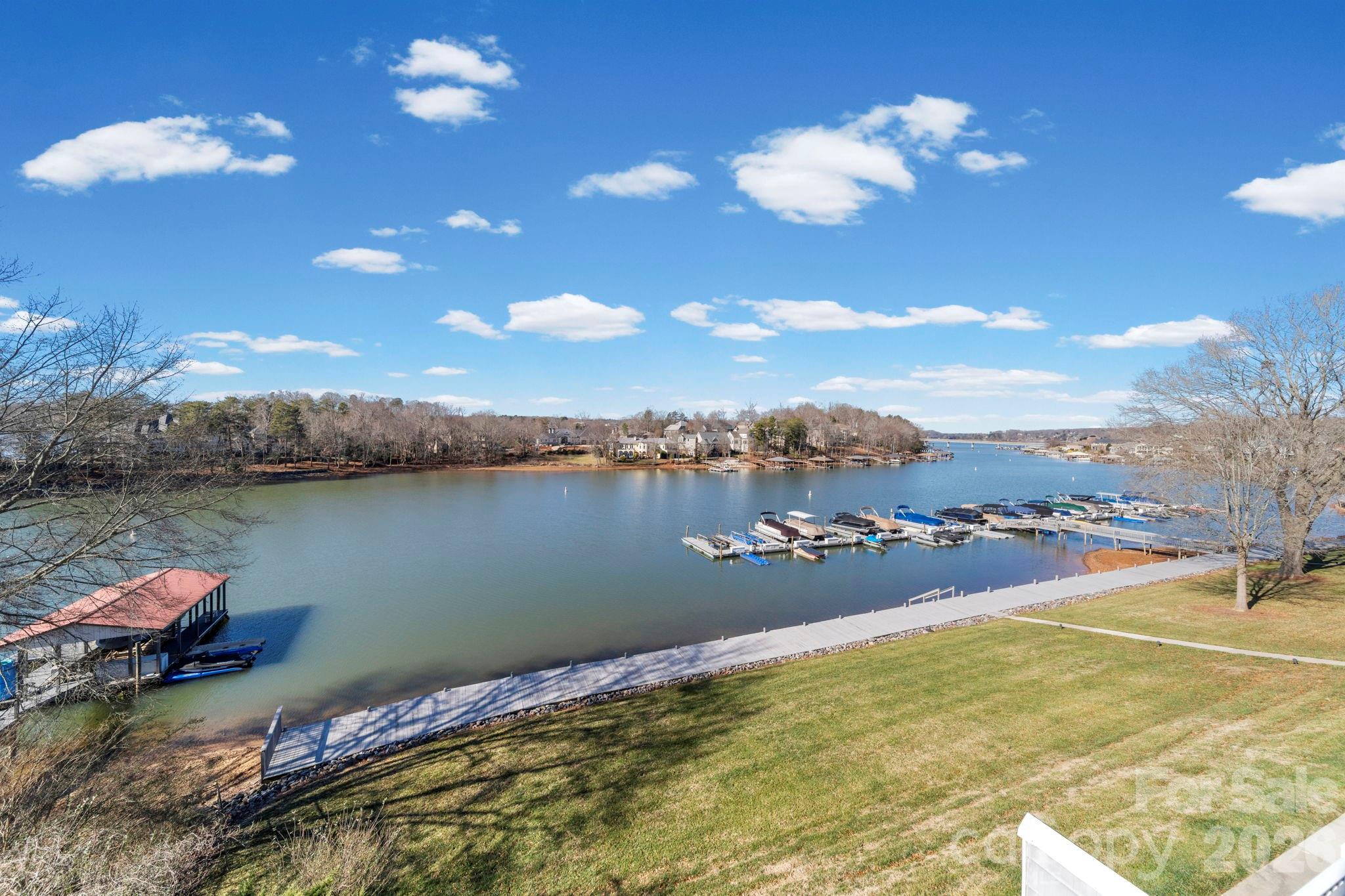 529 Catspaw Road Statesville, NC 28677 - Photo 28 of 48 a view of a lake in middle of a city