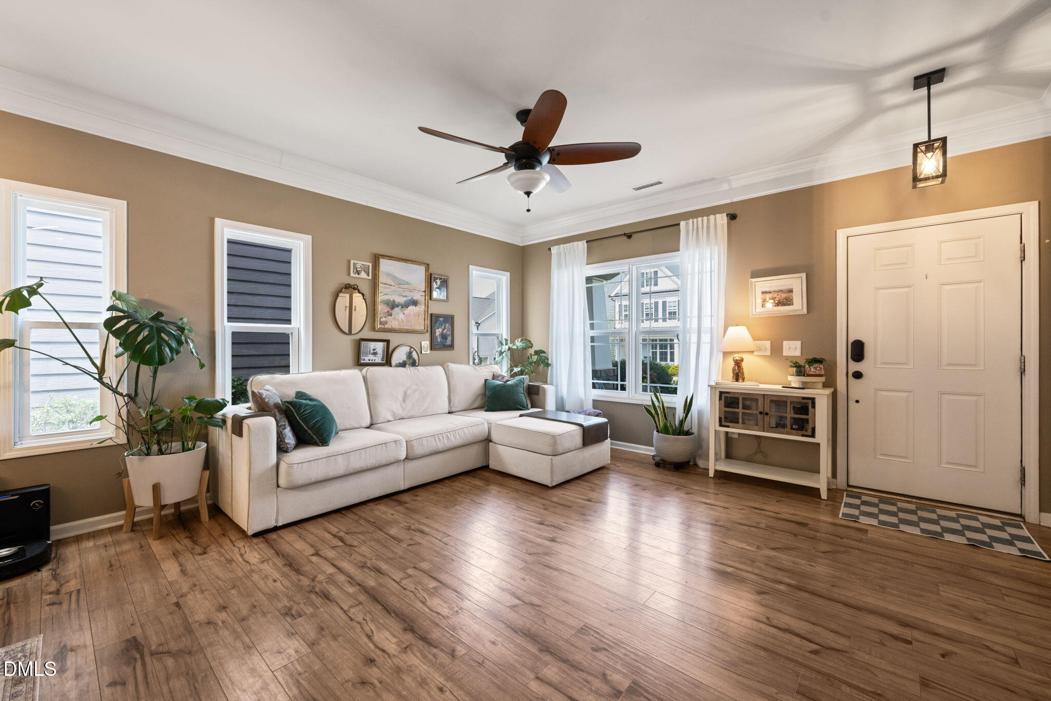 1716 Main Divide Drive Wake Forest, NC 27587 - Photo 4 of 45 a living room with furniture and a large window