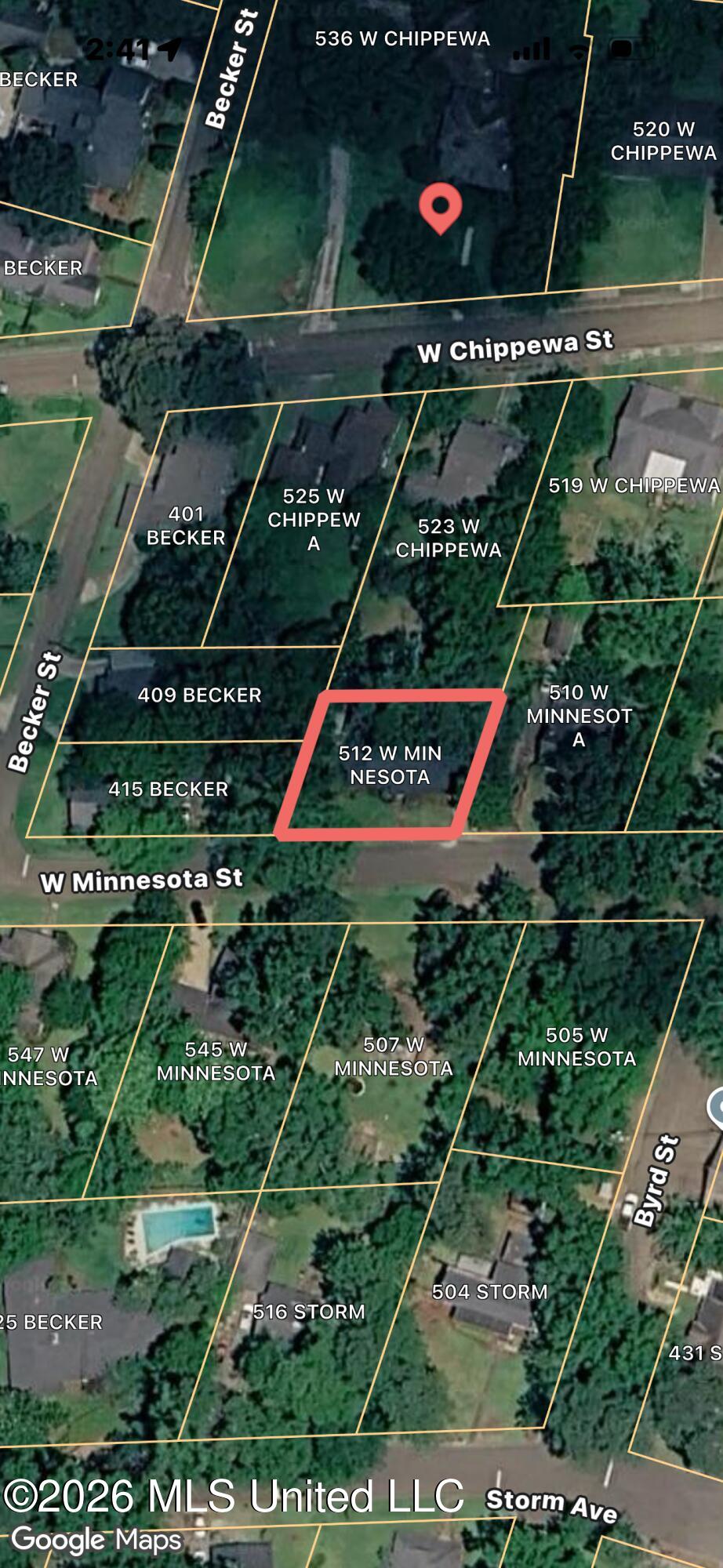 512 West Minnesota Street Brookhaven, MS 39601 - Photo 19 of 19 aerial