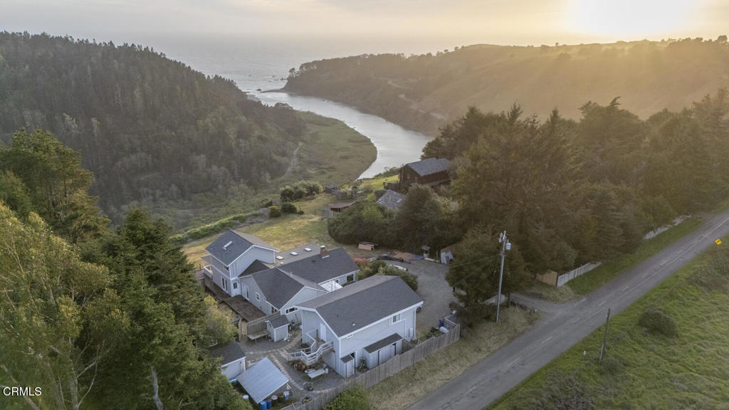 32751 Navarro Ridge Road Albion, CA 95410 - Photo 9 of 57 an aerial view of residential houses with outdoor space