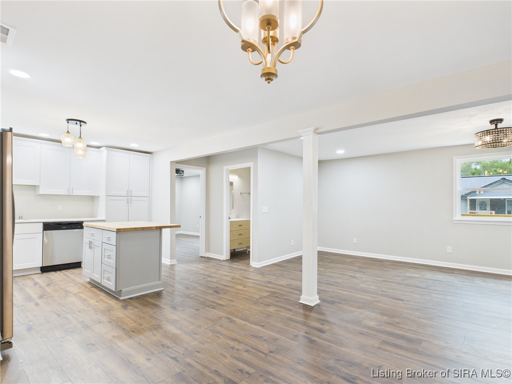 135 Spring Street Charlestown, IN 47111 - Photo 2 of 36 Living Room/ Kitchn