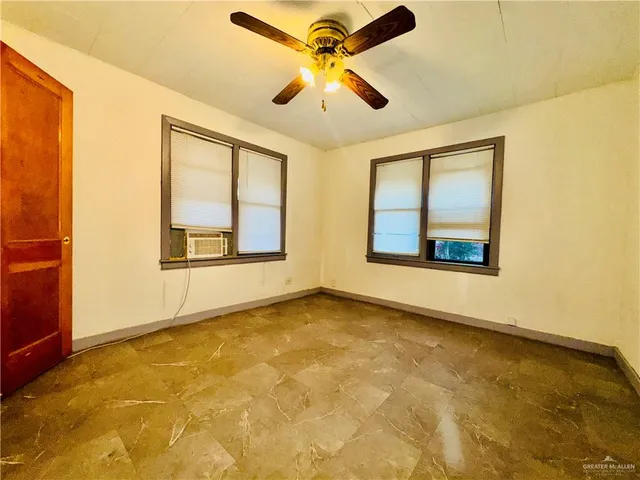 a view of an empty room with window