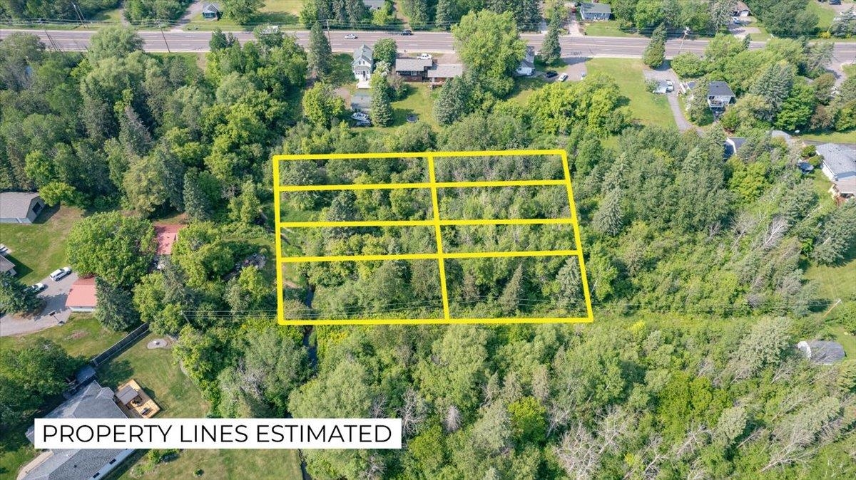 View of property location featuring property parcel outlined