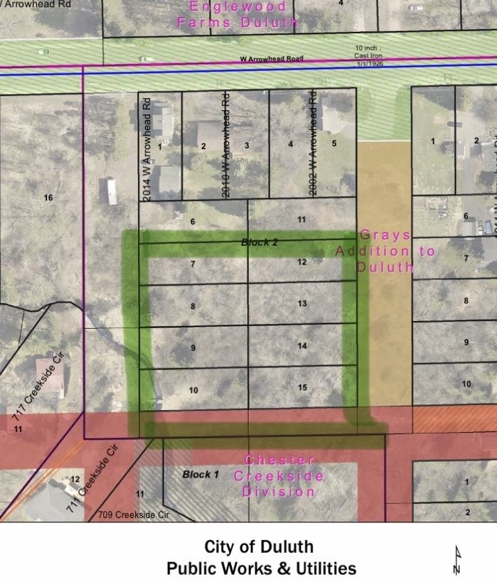 20-xx West Arrowhead Road Duluth, MN 55811 - Photo 2 of 4 City Parcel Map