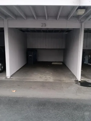 a view of a patio with furniture