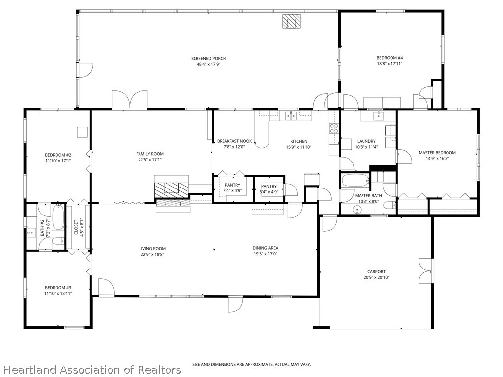 325 Sunset Road Frostproof, FL 33843 - Photo 3 of 48 a picture of floor plan