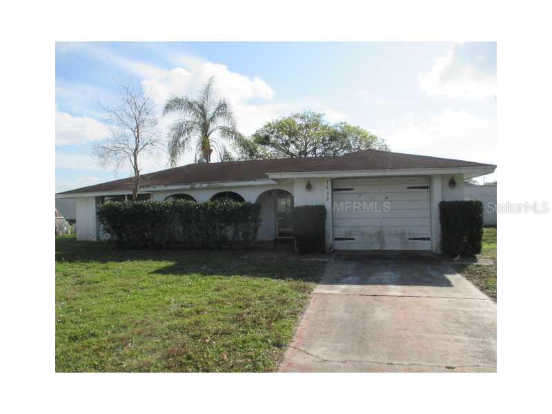 7638 Mora Court New Port Richey, FL 34653 - Photo 1 of 1 a view of a back yard of the house