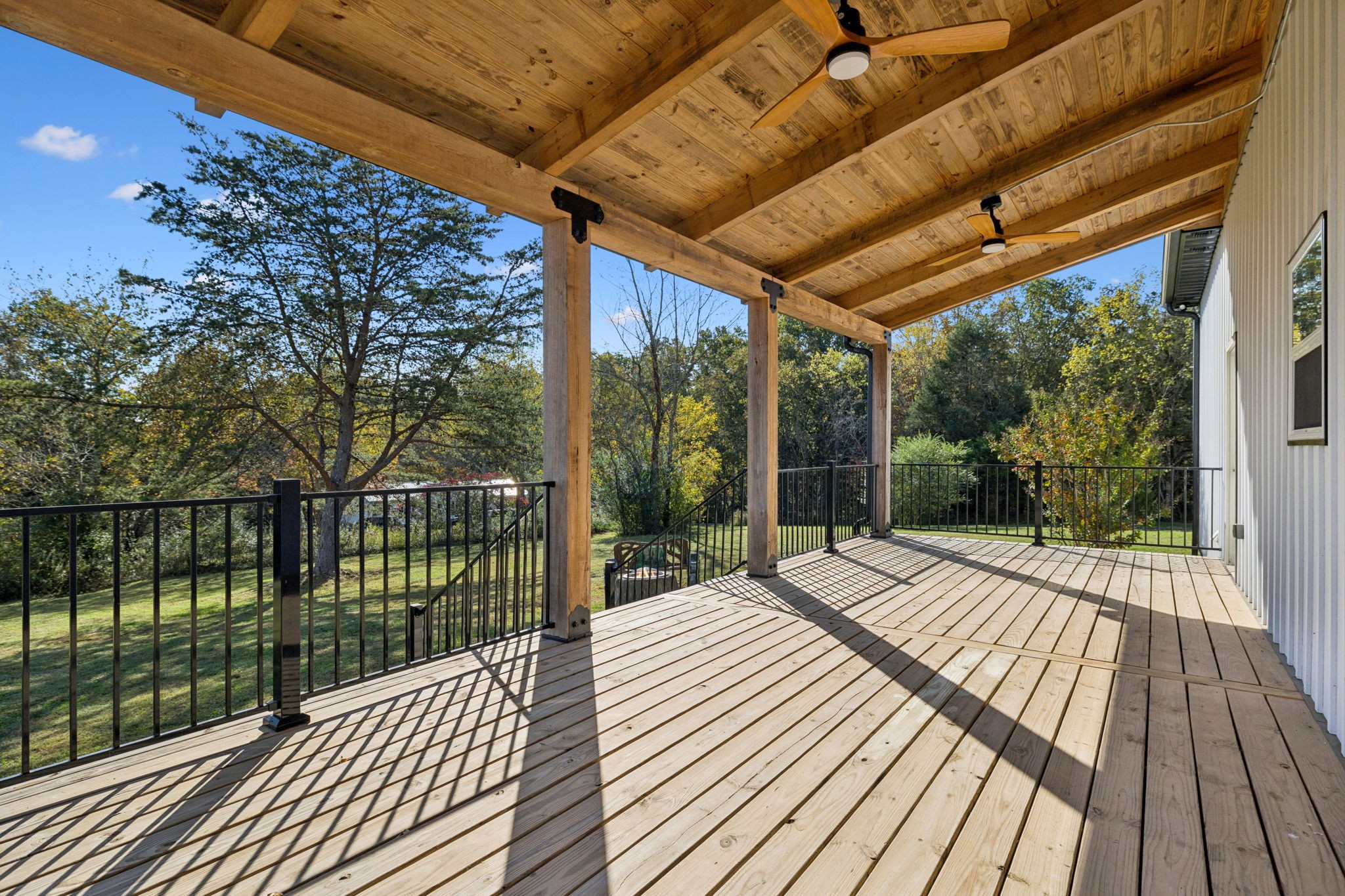6060 Washer Road Lyles, TN 37098 - Photo 35 of 43 a view of porch with wooden floor