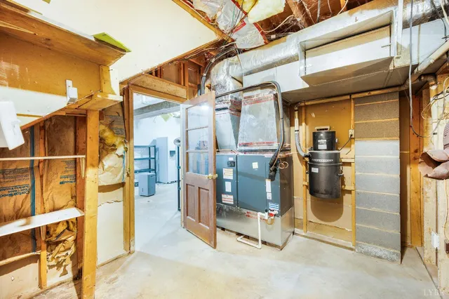 a view of a bathroom from a hallway