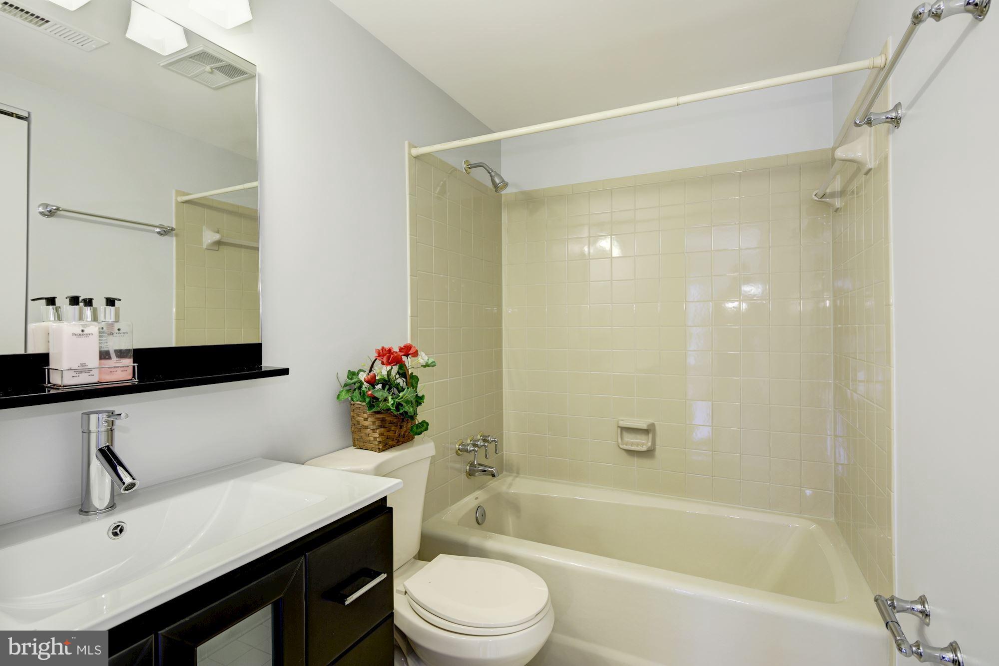 9510 Good Lion Road Columbia, MD 21045 - Photo 50 of 63 MASTER BATH/SHOWER COMBO WITH UPGRADED CABINET