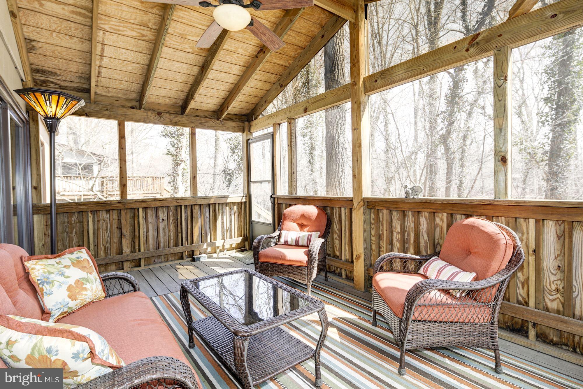 9510 Good Lion Road Columbia, MD 21045 - Photo 57 of 63 DESIRED SCREEN PORCH FOR COZY READING&CONVERSATION