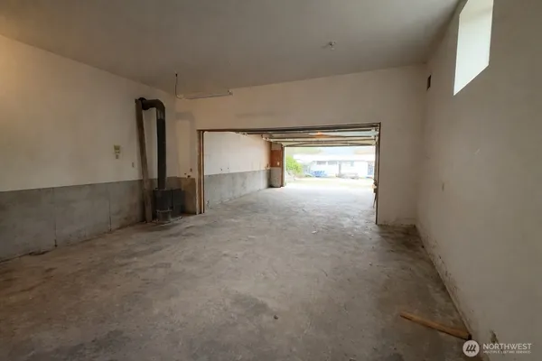 a view of empty room