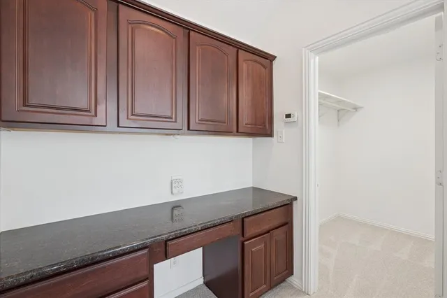 a close view of wooden cabinets