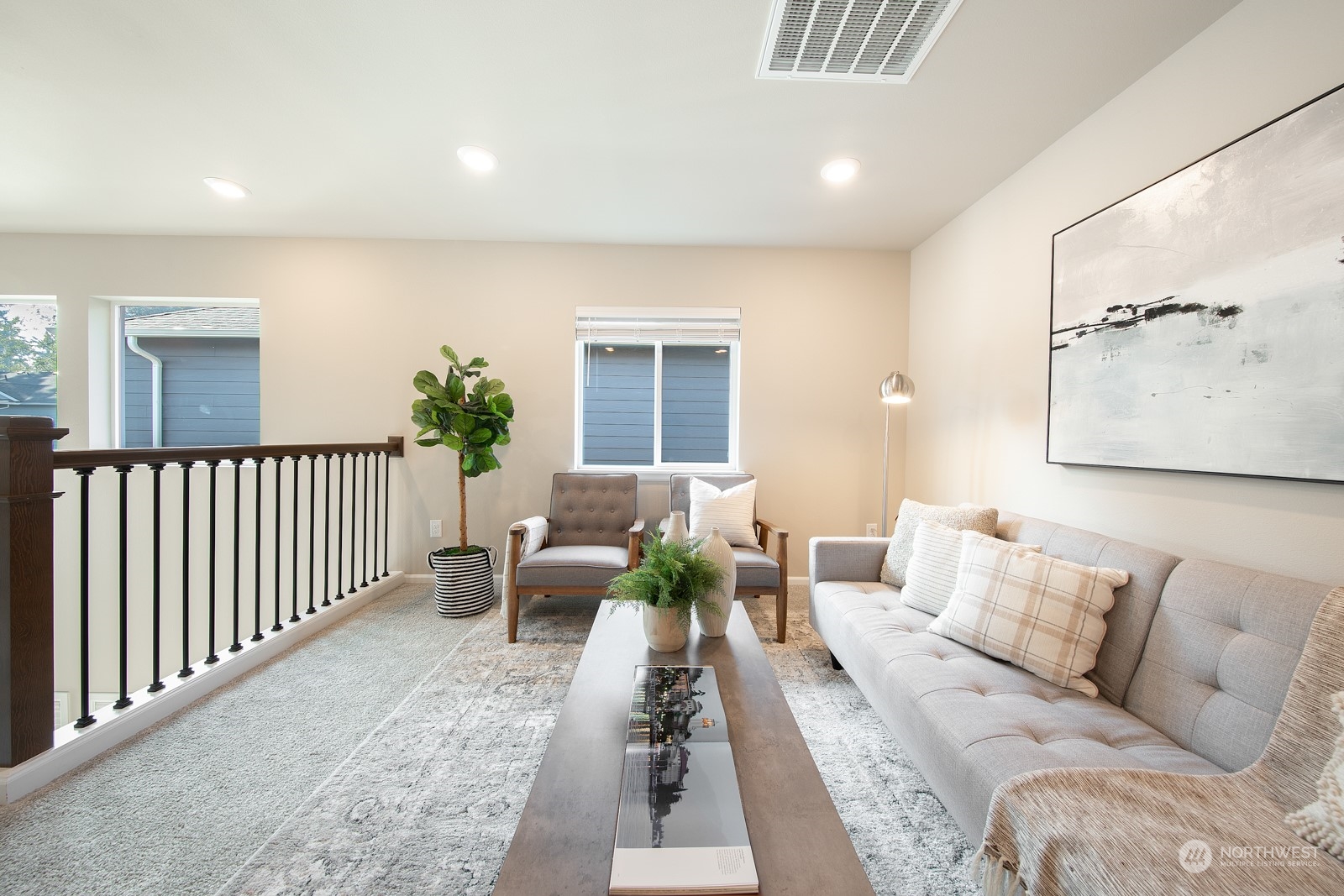 15 182nd Street Southeast Bothell, WA 98012 - Photo 13 of 32 a living room with furniture and a large window